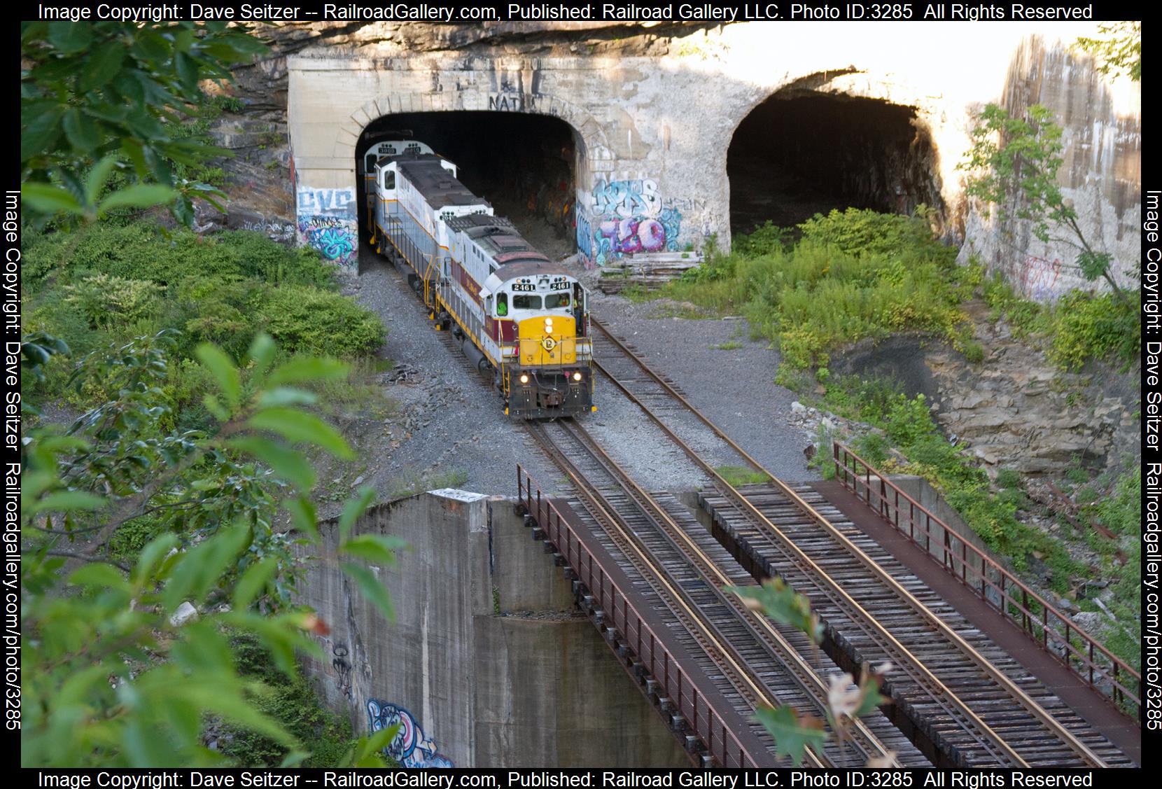DL 2461 is a class C425 and  is pictured in Scranton, Pennsylvania, United States.  This was taken along the Pocono Main on the Delaare-Lackawanna. Photo Copyright: Dave Seitzer uploaded to Railroad Gallery on 04/12/2024. This photograph of DL 2461 was taken on Friday, August 12, 2022. All Rights Reserved. 